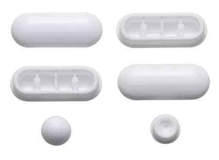 Pufferset weiss