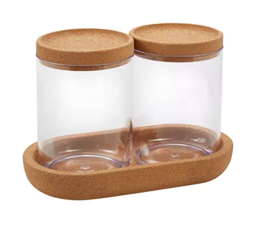 Kosmetikset 3tlg. Mora transparent Kork