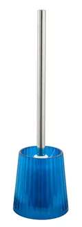 Toilet brush holder Priscilla blue transparent