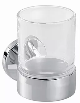 Glashalter einfach verchromt