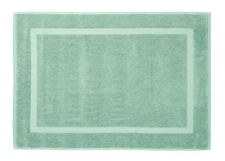 Frottiervorleger Fresco salbei, 100% Baumwolle