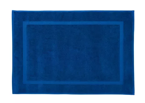 Tapis en tissu éponge Fresco bleu foncé, 100% coton