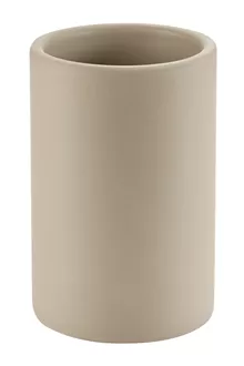 Gobelet à dents Zylo beige - inox