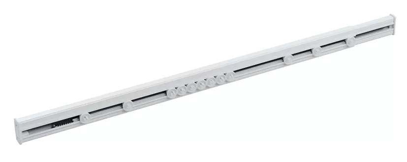 Tension rod for shower curtain white